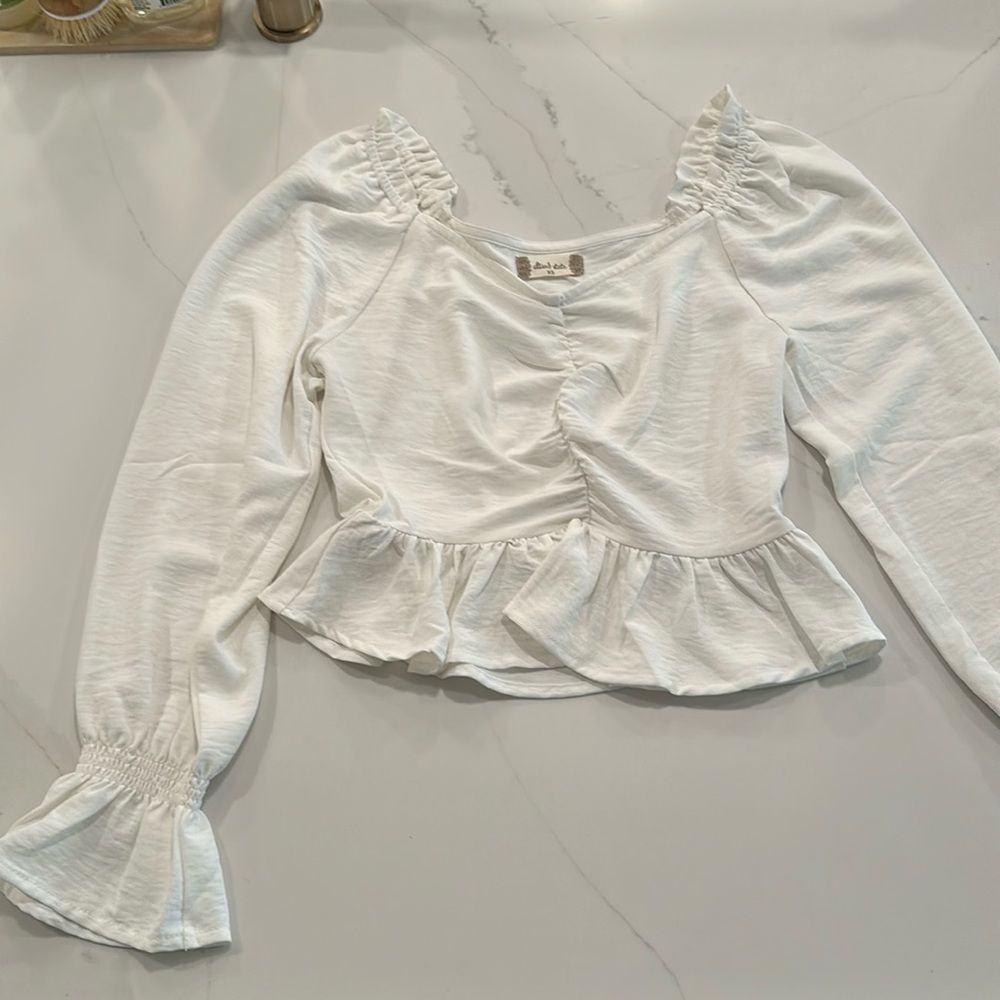 Altar’d State long sleeve top size XS white